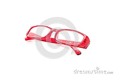 eyeglasses, spectacles or glasses Stock Photo