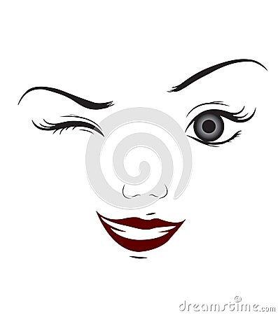 Eyes design vector images Stock Photo