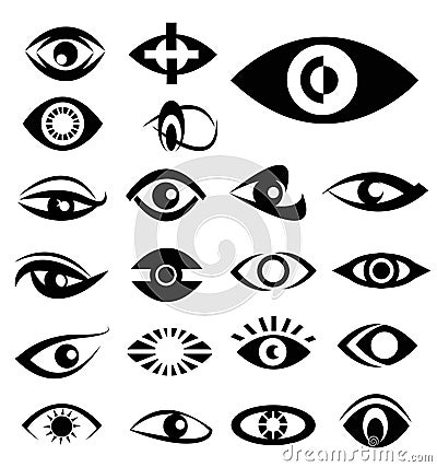 Eyes designs Vector Illustration