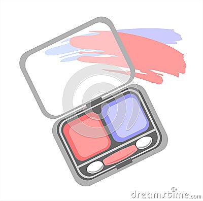 Eyeshadows Vector Illustration