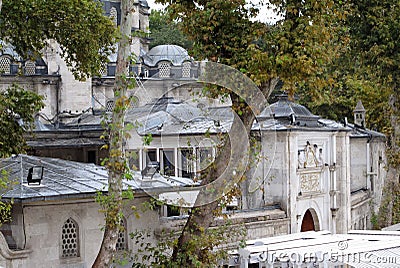 Eyup Sultan Mosque, Istanbul. Stock Photo