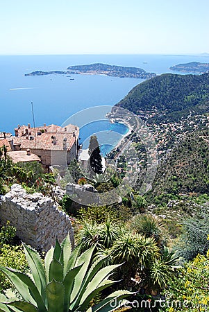 Eze Village Stock Photo