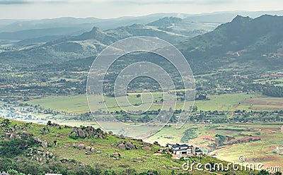 Ezulwini valley in Swaziland eSwatini Stock Photo