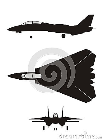 F-14 Vector Illustration