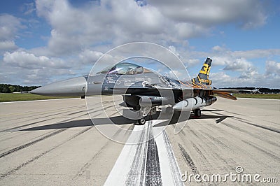 F16 Tiger Editorial Stock Photo