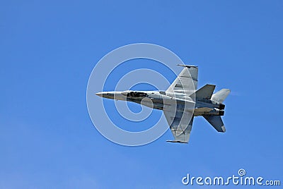 F-18 Hornet Stock Photo