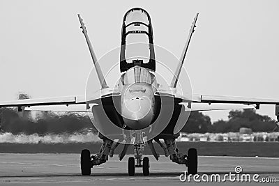 F-18 Hornet Editorial Stock Photo