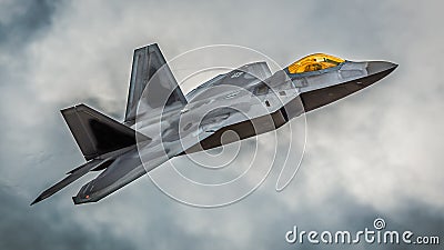 F22 jet aircraft Stock Photo