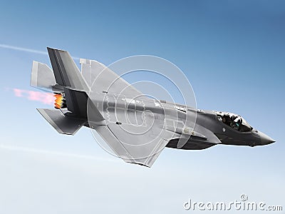 F-35 A Lightning Stock Photo