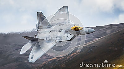 F22 Raptor fighter jet aircraft Stock Photo
