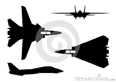 F-14 tomcat Vector Illustration