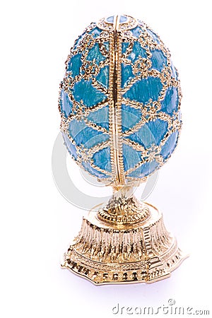 Faberge egg. Stock Photo