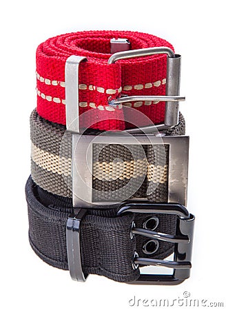 Fabric belt Stock Photo