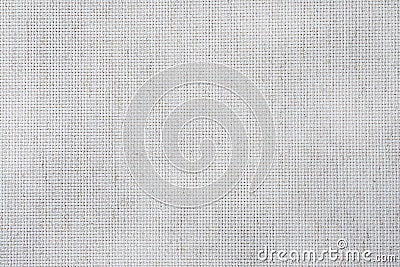 Fabric canvas for cross stitch crafts. Texture of cotton fabric Stock Photo