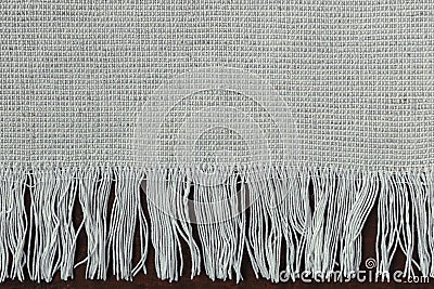 Fabric with fringe Stock Photo