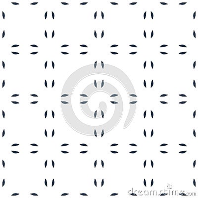 Fabric print. Geometric pattern in repeat. Seamless background Stock Photo