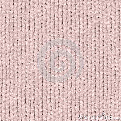 Fabric texture 7 diffuse seamless map. Blush pink. Stock Photo