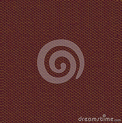Fabric texture 3 diffuse seamless map. Brown. Stock Photo