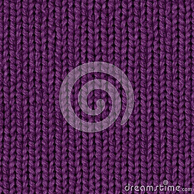 Fabric texture 7 diffuse seamless map. Dark violet. Stock Photo