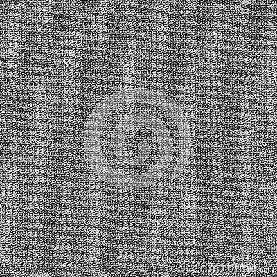 Fabric texture 6 displacement seamless map. Stock Photo