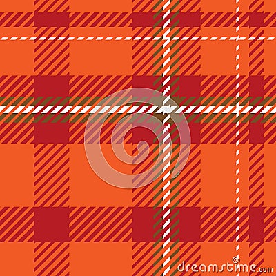 Fabric textured chevron stripes seamless plaid pattern Vector Illustration