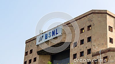 BSNL, Bharat Sanchar Nigam Limited Editorial Stock Photo