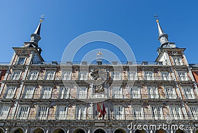 Facade of La Casa de la Panaderia Stock Photo