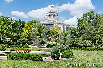 Missouri State Capital Building Stock Photo