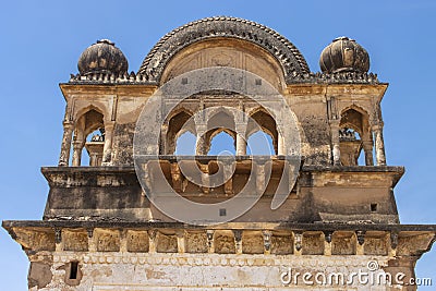 Facade of the Venkat Bihari temple in Kalinjar Fort, Kalinjar, Uttar Pradesh, India, Asia Stock Photo