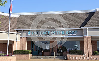 The Face and Body Spa and Salon Editorial Stock Photo