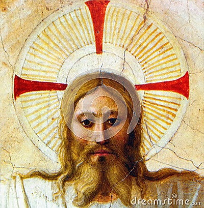 Face of Christ Stock Photo