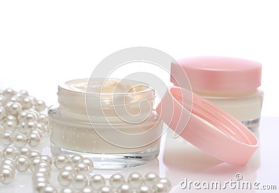 Face cream Stock Photo