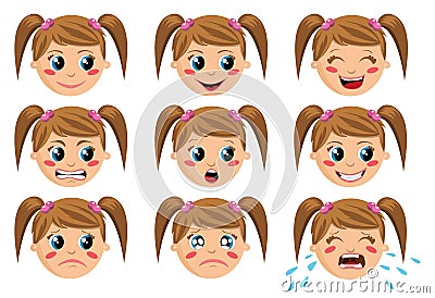 Face Expressions Stock Photo