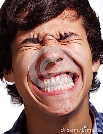Face Full Of Pain Stock Photo - Image: 33942900