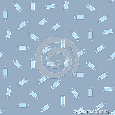 Face mask icon in air pollutions concept Vector Illustration