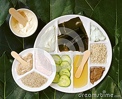 Face masks Stock Photo