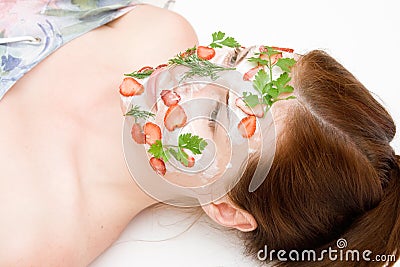 Face pack Stock Photo