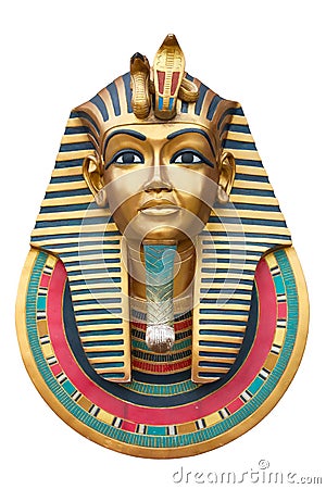 Face of a Pharaoh Stock Photo