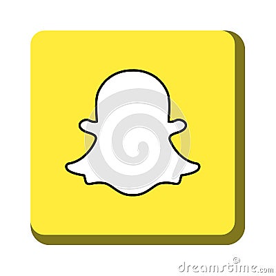 Snapchat icon Vector Illustration