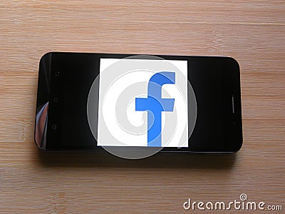 Facebook Lite app Editorial Stock Photo