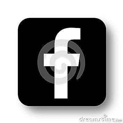 Facebook logo icon Vector Illustration