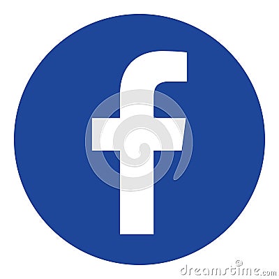 Facebook logo icon Vector Illustration