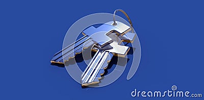 Facebook Security Keys Editorial Stock Photo