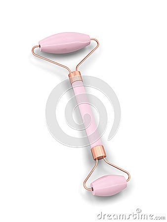 Facial roller Cartoon Illustration