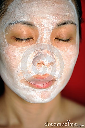 Facial theraphy 2 Stock Photo