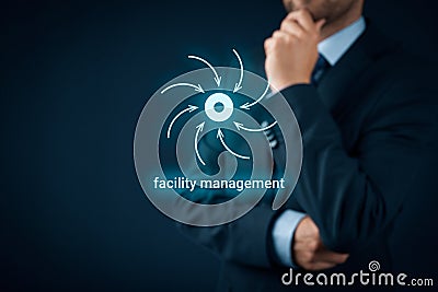 Facility management Stock Photo