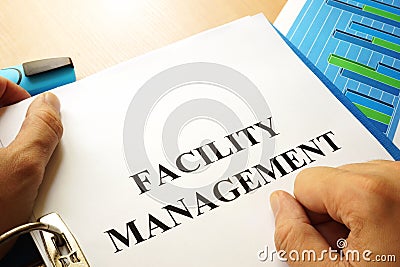 Facility Management. Stock Photo