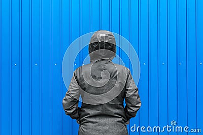 Facing problems and challenging obstacles in life Stock Photo