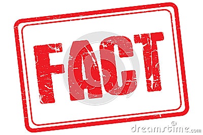 Fact stamp Vector Illustration