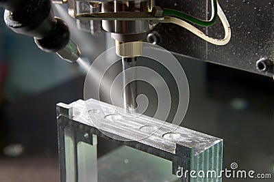 Factory molding machine Stock Photo